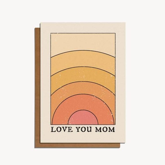 Hovedbilde Love You Mom Gratulasjonskort