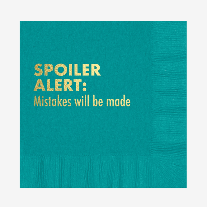 Hovedbilde Spoiler Alert! Servietter