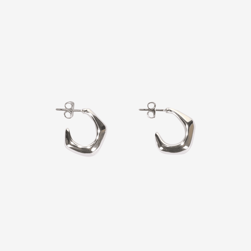Silver Ørepynt (2 cm)