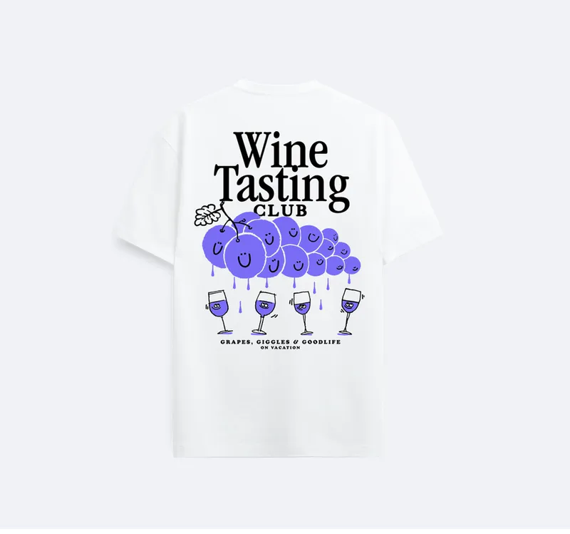 Wine Tasting T-skjorte