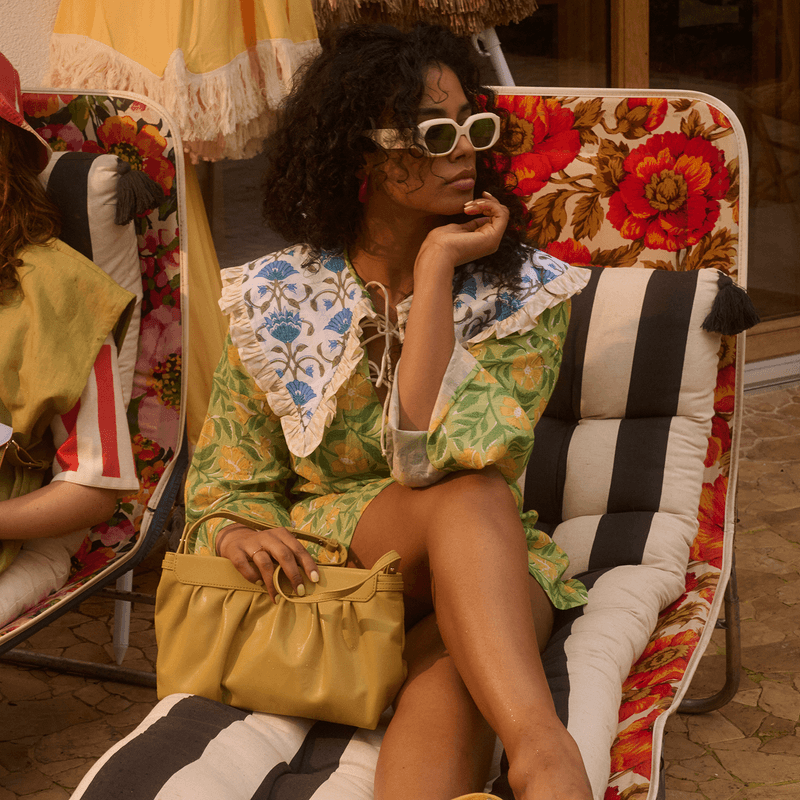 il Sole Skulderveske Honningglød