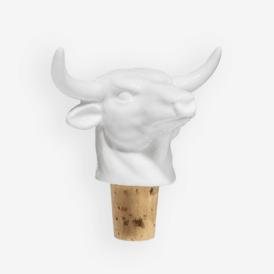 En gøyal vinstopper som holder vinen god helt til siste dråpe. Vinkorken er laget av porselen og kork.