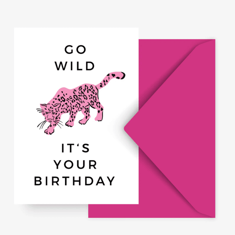 Go Wild Gratulasjonskort