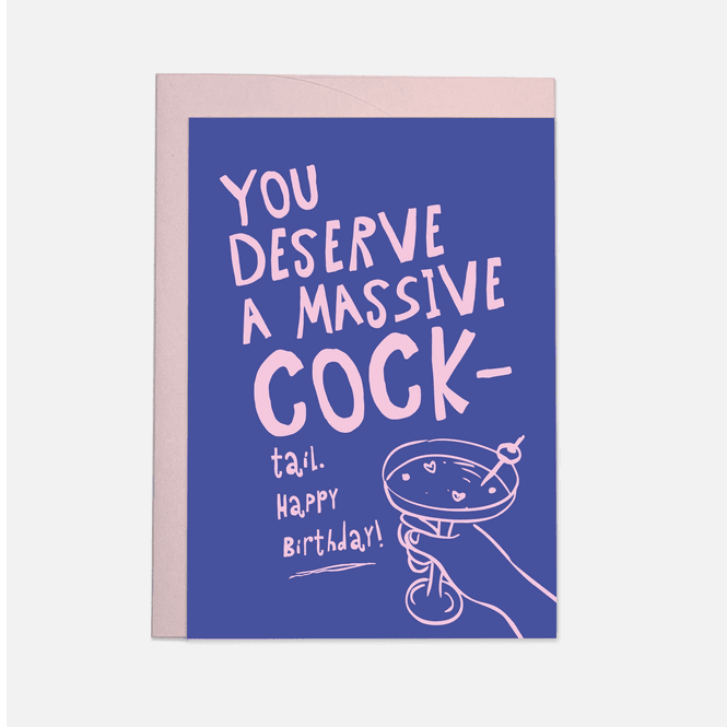 Hovedbilde Massive Cock-tail Gratulasjonskort